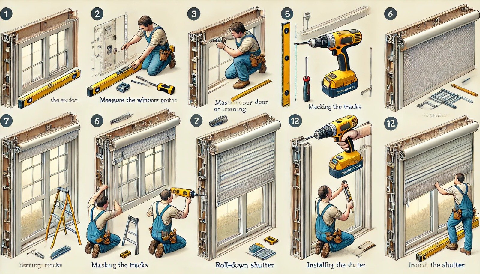 Installing Roll-Down Shutters: The Steps for a Successful Installation