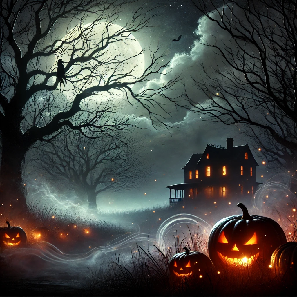 Enchanting Halloween Nights: A Hauntingly Beautiful Wallpaper Collection